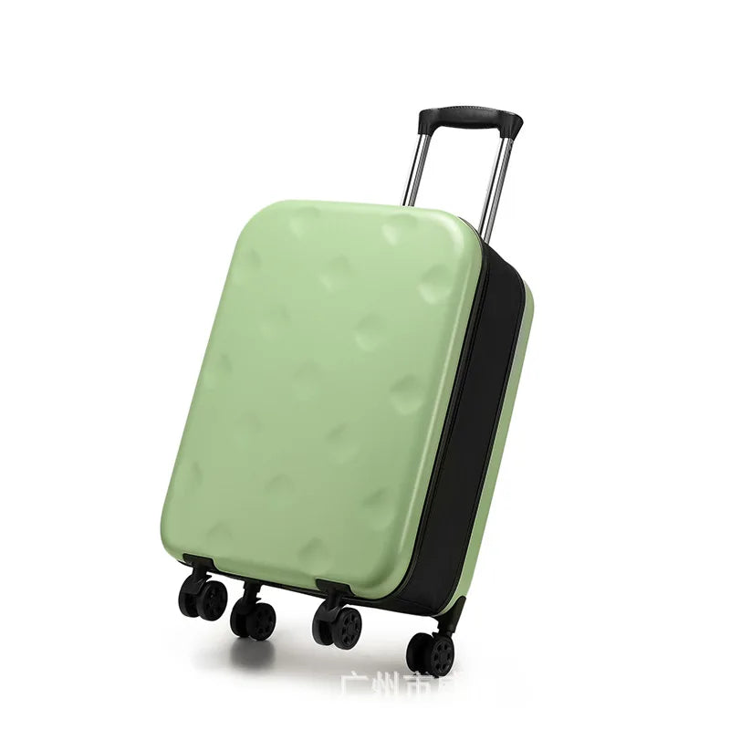 20/24/28Foldable Upright Luggage-Inch Universal Wheel Suitcase Portable Storage Luggage Password Boarding Bag