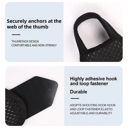 Breathable Wrist Support Brace for Gym / Work - Adjustable Compression Sleeve, Arthritis & Carpal Tunnel Relief