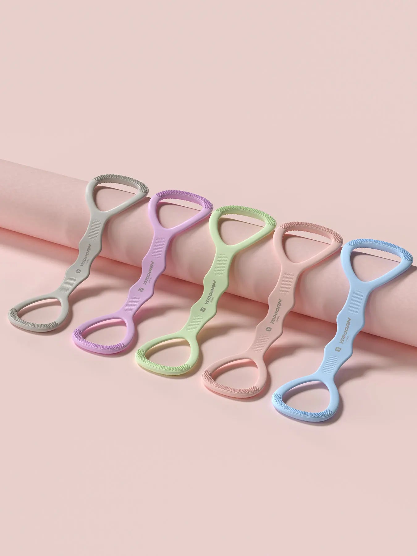 Silicone Resistance Band, for Women Pilates, Training, Gym, Fitness Equipment, Yoga Exercise