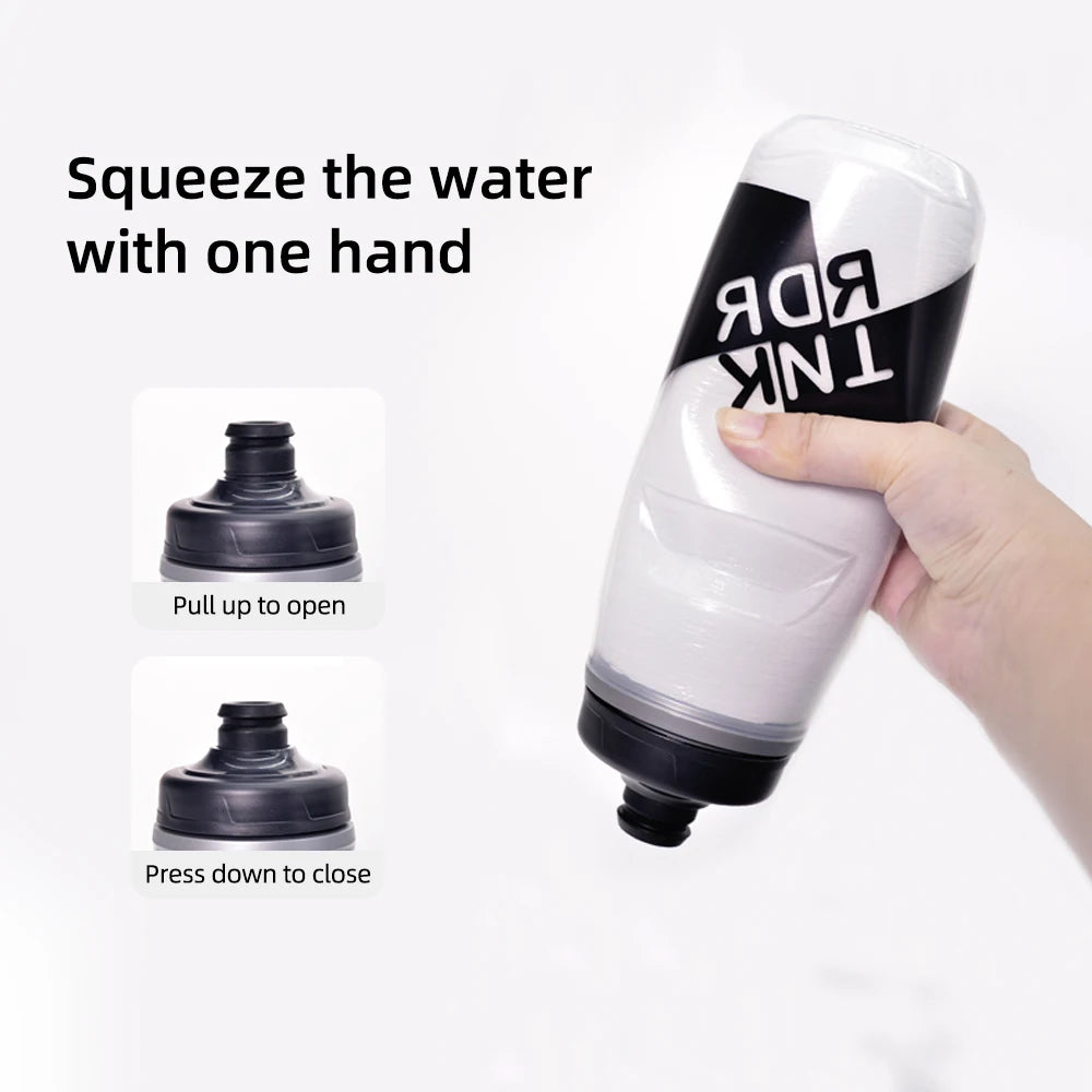 Insulated Cycling Water Bottle 620ml/21oz MTB Ultralight Sports Bottle