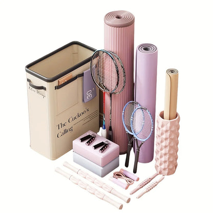 Yoga Mat Storage Basket, Fitness & Sports Equipment Storage Basket