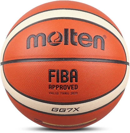 Basketball Training FIBA Approved Ball, for Adult, Teenager & Children, Outdoor / Indoor