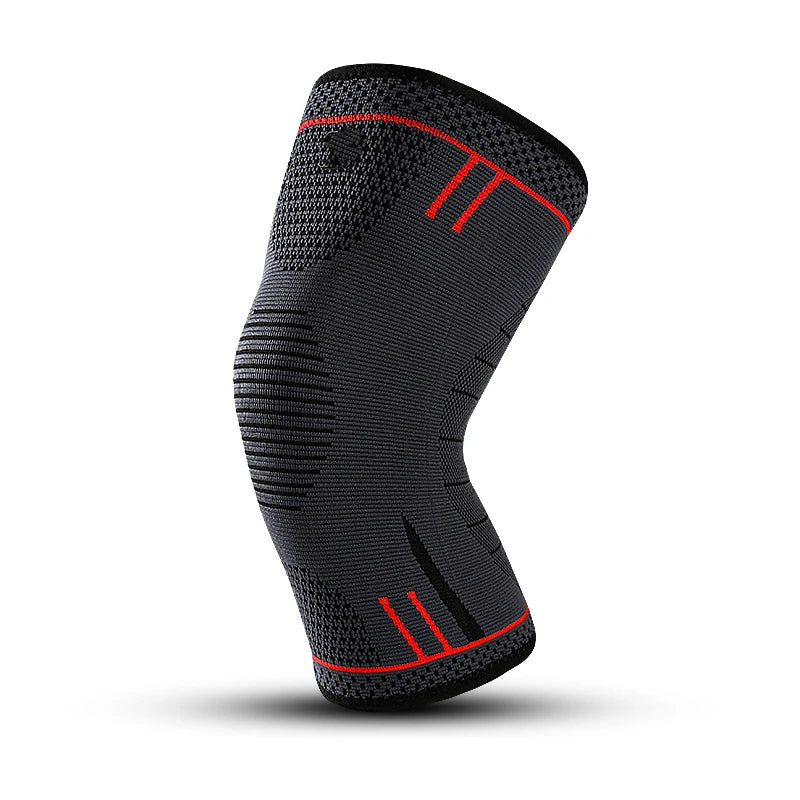 1 PCS Compression Knee Support,  Elastic Breathable Nylon Knee Pad Brace for Gym, Basketball, Volleyball, Running