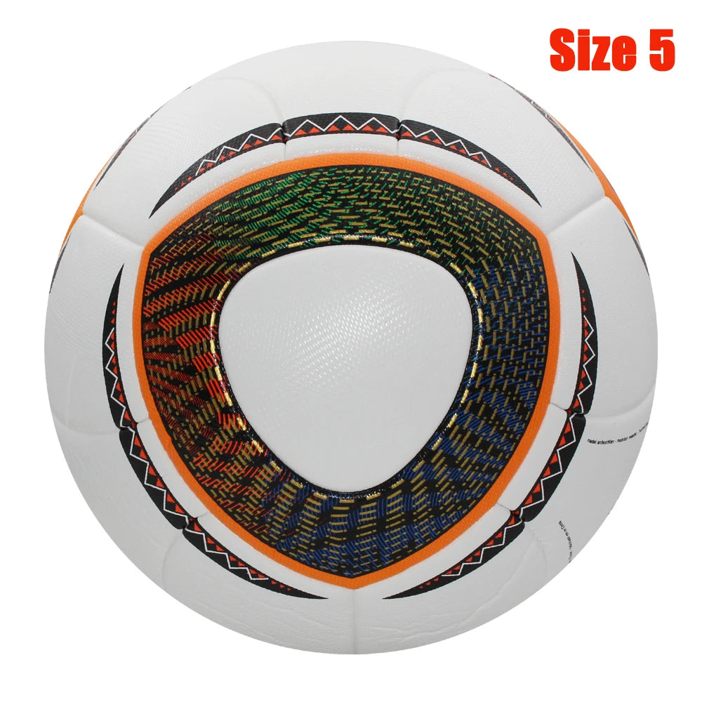 Soccer Ball Standard Size 5, High Quality PU Material, Outdoor Grass Team Sports Match Game