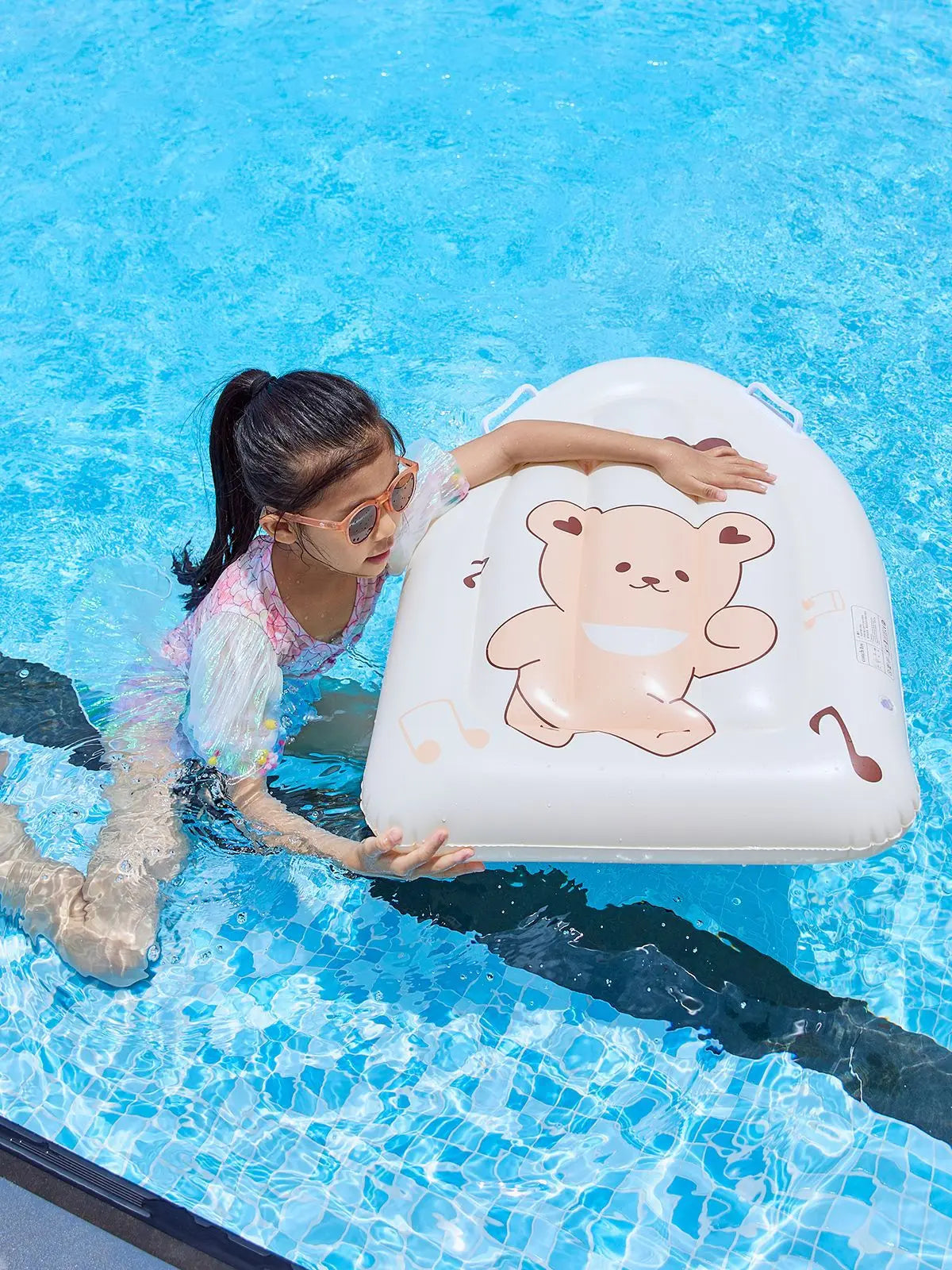 Water Hammock for Children, Swimming Circle Pool Bathtub Water Play Swim Tube