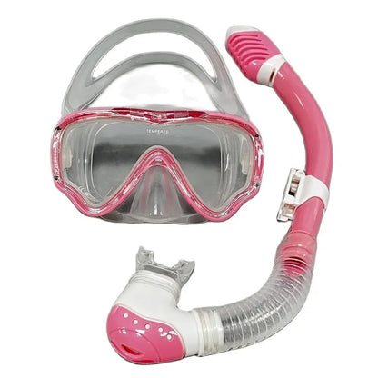 Professional Snorkel Diving Mask, Diving Goggles & Tube Snorkeling Set for Children