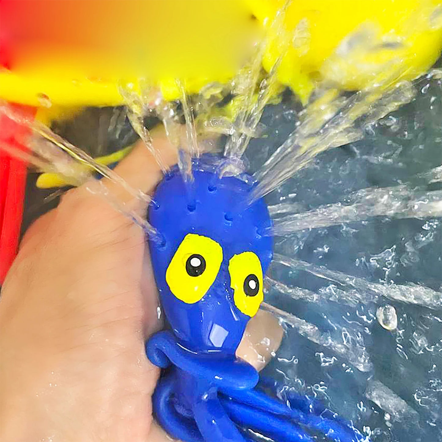 Luminescent Water Octopus, Sponge Absorbs Water, Swimming Pool Toy, Children's Summer Water Playing