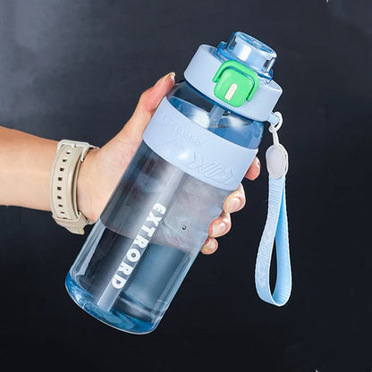 800ml / 1200ml Sports Water Bottle With Straw, BPA Free, Durable, for Gym, Fitness, Outdoor Sports