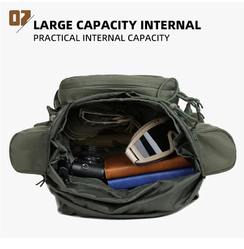 Large Climbing Backpack Camping Mountaineering Bag Men Travel Hiking Multifunction Tactical Shoulder Molle Luggage Backpacks