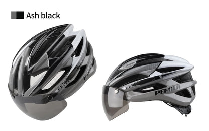 Cycling Helmet Goggle E-bike Helmet, Road Mountain Bike Helmet, Lens For Riding Bicycle, Skateboard, Scooter