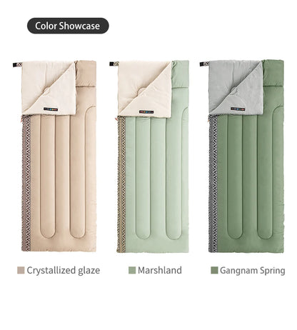 Naturehike L150 3 Season Sleeping Bags Ultralight Machine Washable Summer Sleeping Gear Outdoor Spliceable Camping Sleeping Bag