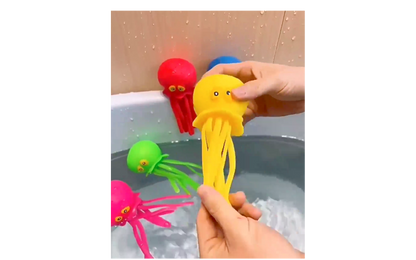 Luminescent Water Octopus, Sponge Absorbs Water, Swimming Pool Toy, Children's Summer Water Playing